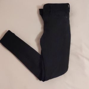 Express Mid rise black skinny jean legging